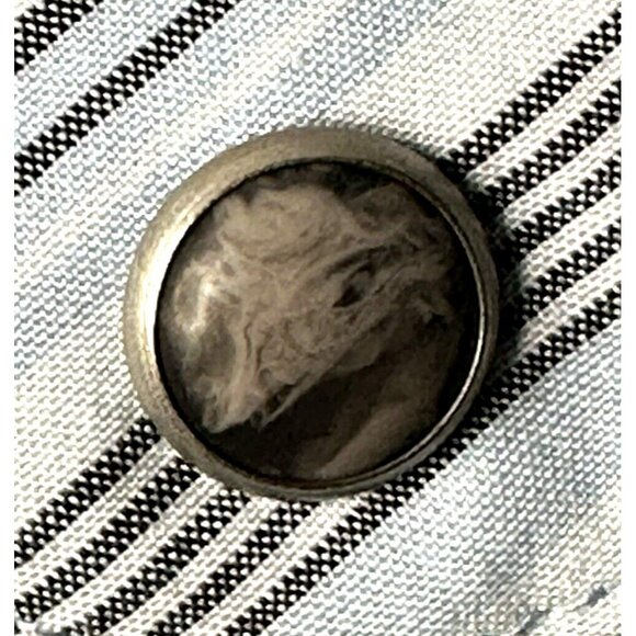 Wrangler Mens Shirt Western Cowboy Pearl Snap Embroidered Spell Out Button Up M - Picture 5 of 13